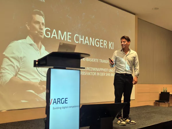 Überzeugend: Keynote Speaker Dr. Hubertus Porschen