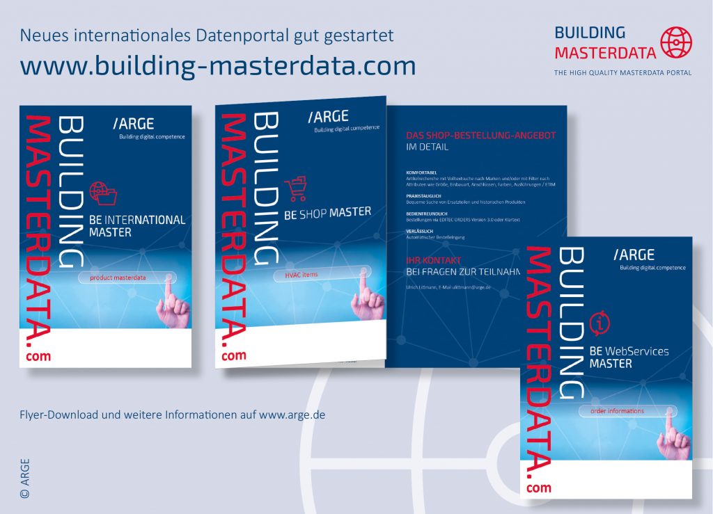 Building-Masterdata.com bietet verschiedene Leistungen bzw. Funktionen
