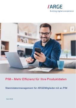 Broschüre PIM Dienstleitsung