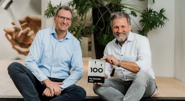 Innovationskraft der Hansgrohe Group 2022 erneut mit dem TOP 100-Siegel ausgezeichnet