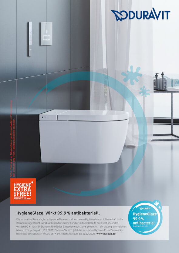 Duravit WC gekauft – HygieneGlaze geschenkt