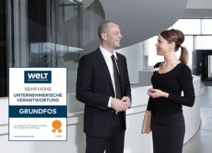 Grundfos: Für „unternehmerische Verantwortung“ ausgezeichnet