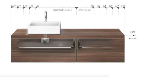 Möbel nach Maß - Duravit