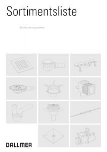 Von der bodengleichen Dusche bis zum Dachablauf